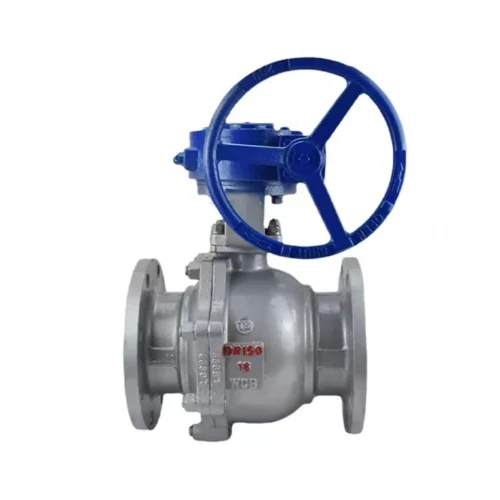 FLOATING BALL VALVE 3″ 150# A216 WCB BODY, 316/316Ti SS BALL TRIM, RPTFE SEAT, 2-PC FLANGED, FIRE-RATED, SS316 LEVER, NACE MR 0175 (FBVBV0312)